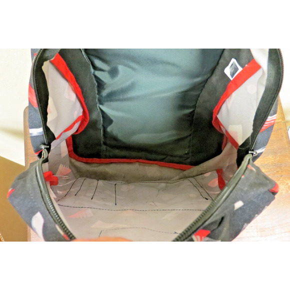 Jansport Superbreak Backpack - Red Fresh Prince Pattern - Picture 7 of 8